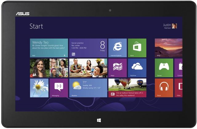 Tableta Asus VivoTab Smart ME400CL frontal