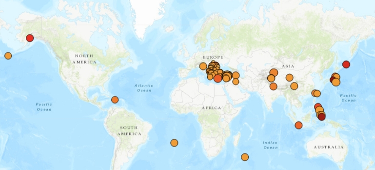 Seismicitate in lume 1-18 februarie 2023
