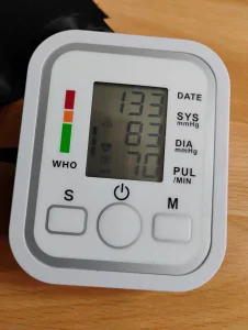 Partea frontala tensiometru